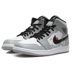 【 】 Jordan Air Jordan 1 Mid Light Smoke Grey