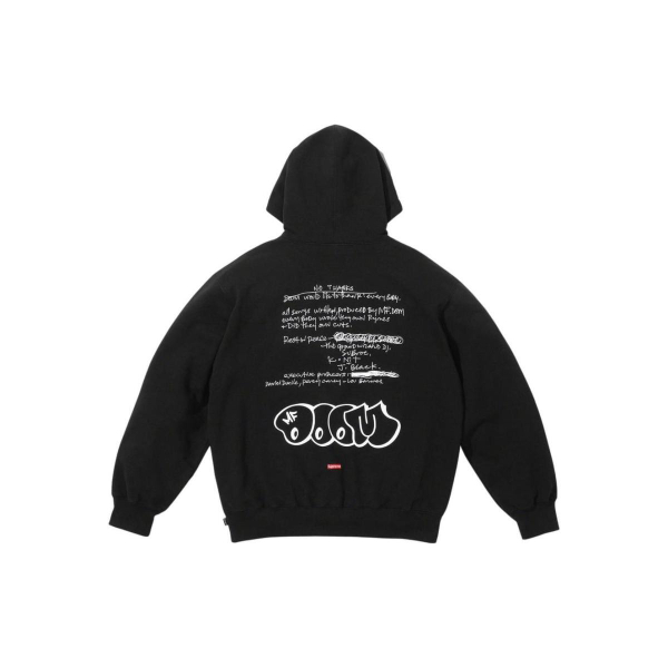 Supreme x MF DOOM FW23 WEEK3 MF DOOM HOODED SWEATSHIRT