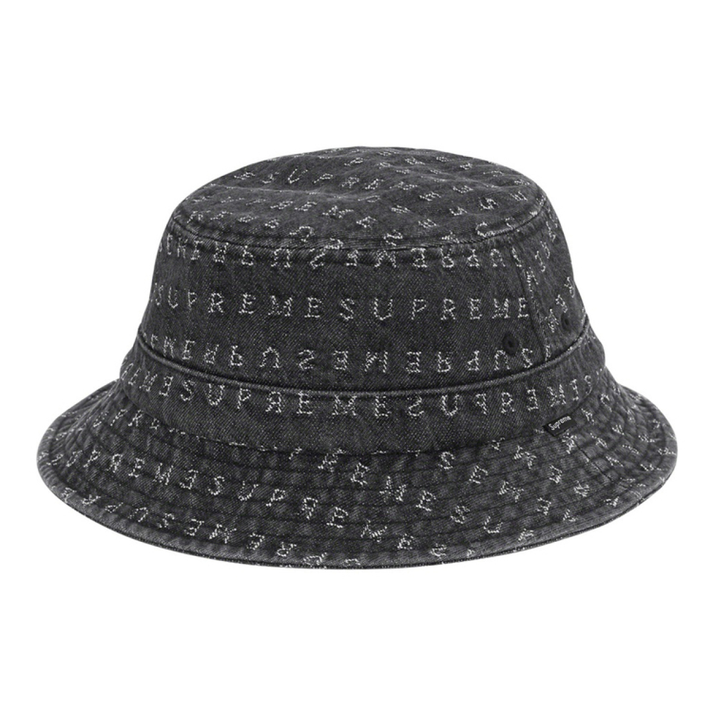 Supreme SS20 Week 16 Jacquard Logos Denim Crusher