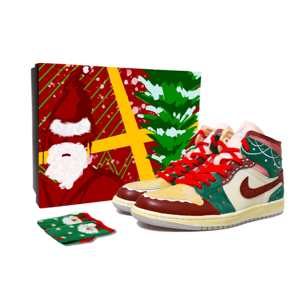 【 】 Jordan Air Jordan 1 Mid SE Craft OKHR Vibe
