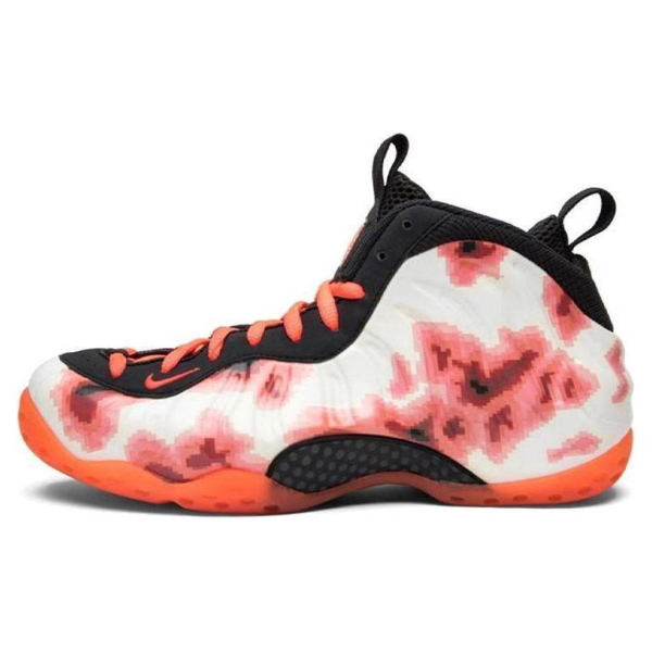 Nike Foamposite One Thermal Map