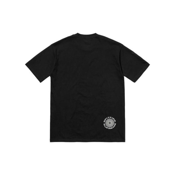 Supreme SS18 Spitfire Classic Swirl T-Shirt Black T