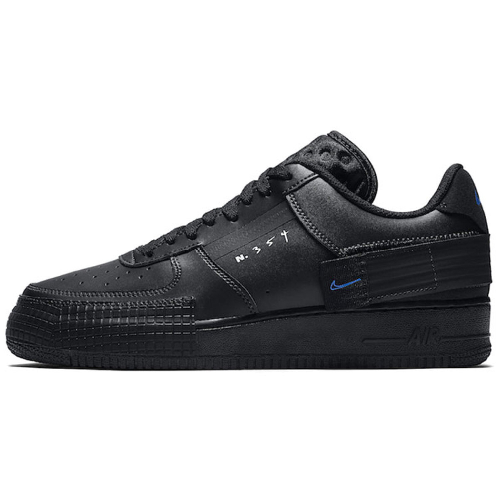 Nike Air Force 1 Type "Triple Black"