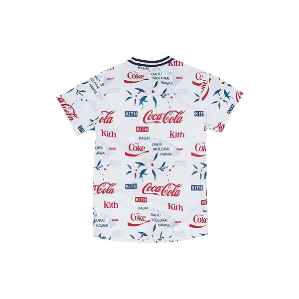 KITH x Coca-Cola x Mitchell & Ness BP Hawaii Jersey T
