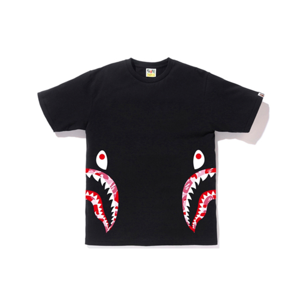 A BATHING APE ABC Side Shark Tee T