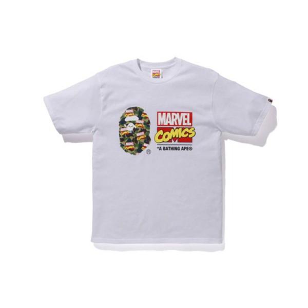 BAPE X Marvel Camo Tee T