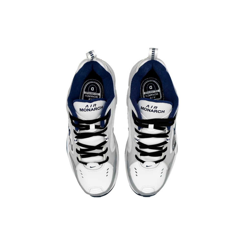 【 】 Nike Air Monarch 4 PU White Navy