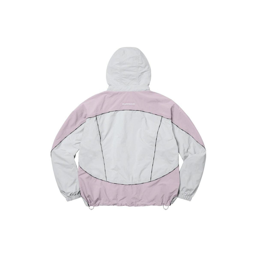 Supreme FW23 WEEK2 LOGO PIPING HOODED TRACK JACKET Logo