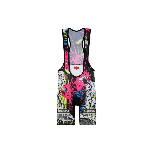 Supreme SS22 Week 14 x Castelli Silver Surfer Cycling Bib Short