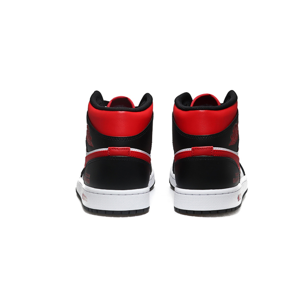 【 】 Jordan Air Jordan 1 Mid Bred Toe