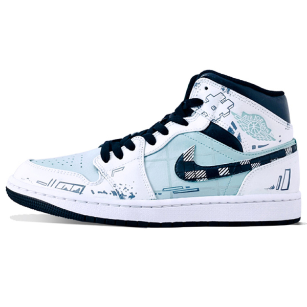 【 】 Jordan Air Jordan 1 Mid "Island Green"