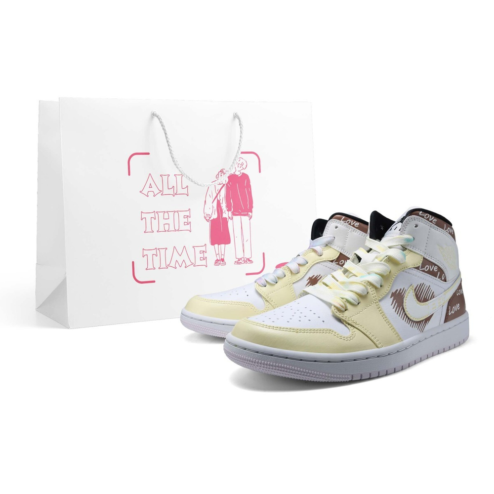 【 】 Jordan Air Jordan 1 Mid LOVE