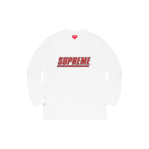 Supreme SS20 Week 4 Studded L/S Top Logo T