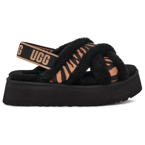 UGG DISCO Cross Slide Tiger Print