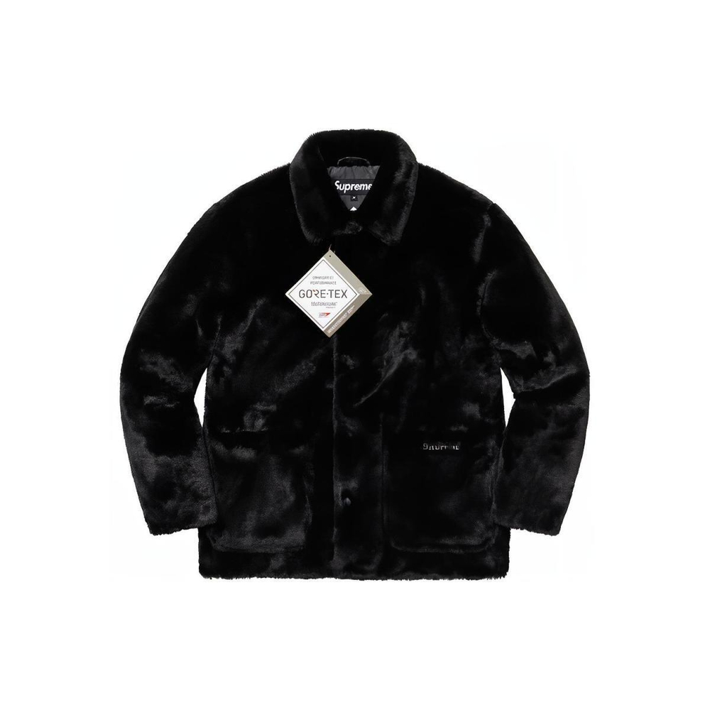 Supreme FW21 Week 3 2-Tone Faux Fur Shop Coat