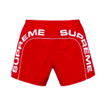 Supreme SS18 Arc Logo Water Short Red Logo