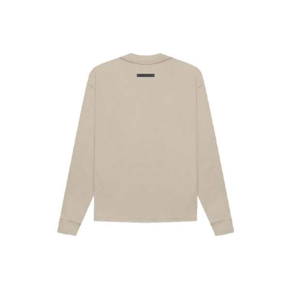 Fear of God Essentials FW21 Ls Tee String/Tan Logo T