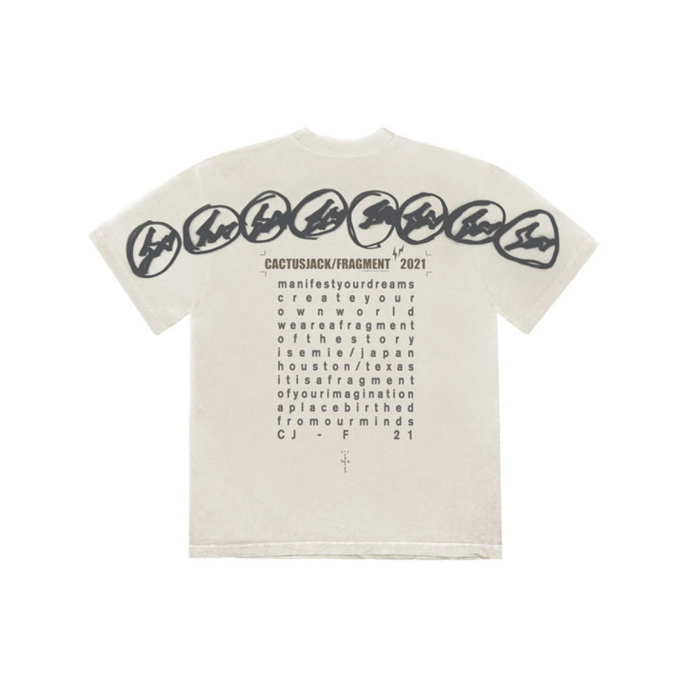Travis Scott x Fragment Design Cactus Jack Logo T