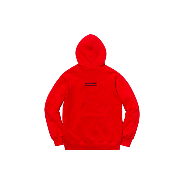 Supreme FW18 Chris Cunningham Chihuahua Hooded Sweatshirt Red