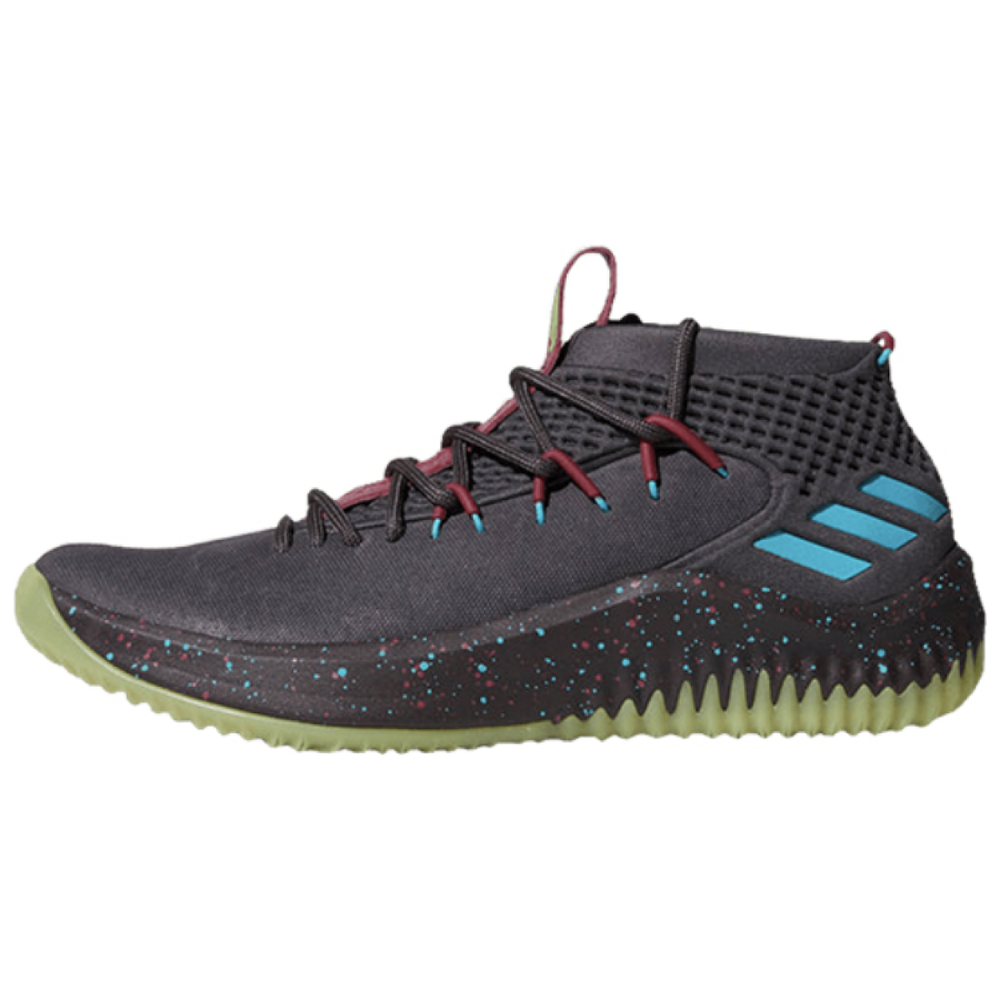 Adidas D lillard 4 Black Glow 4