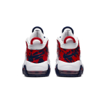 Nike Air More Uptempo red navy camo PU