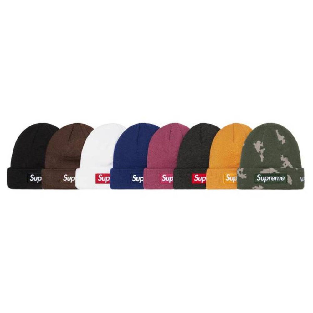 【 】 Supreme Week 16 New Era® Box Logo Beanie
