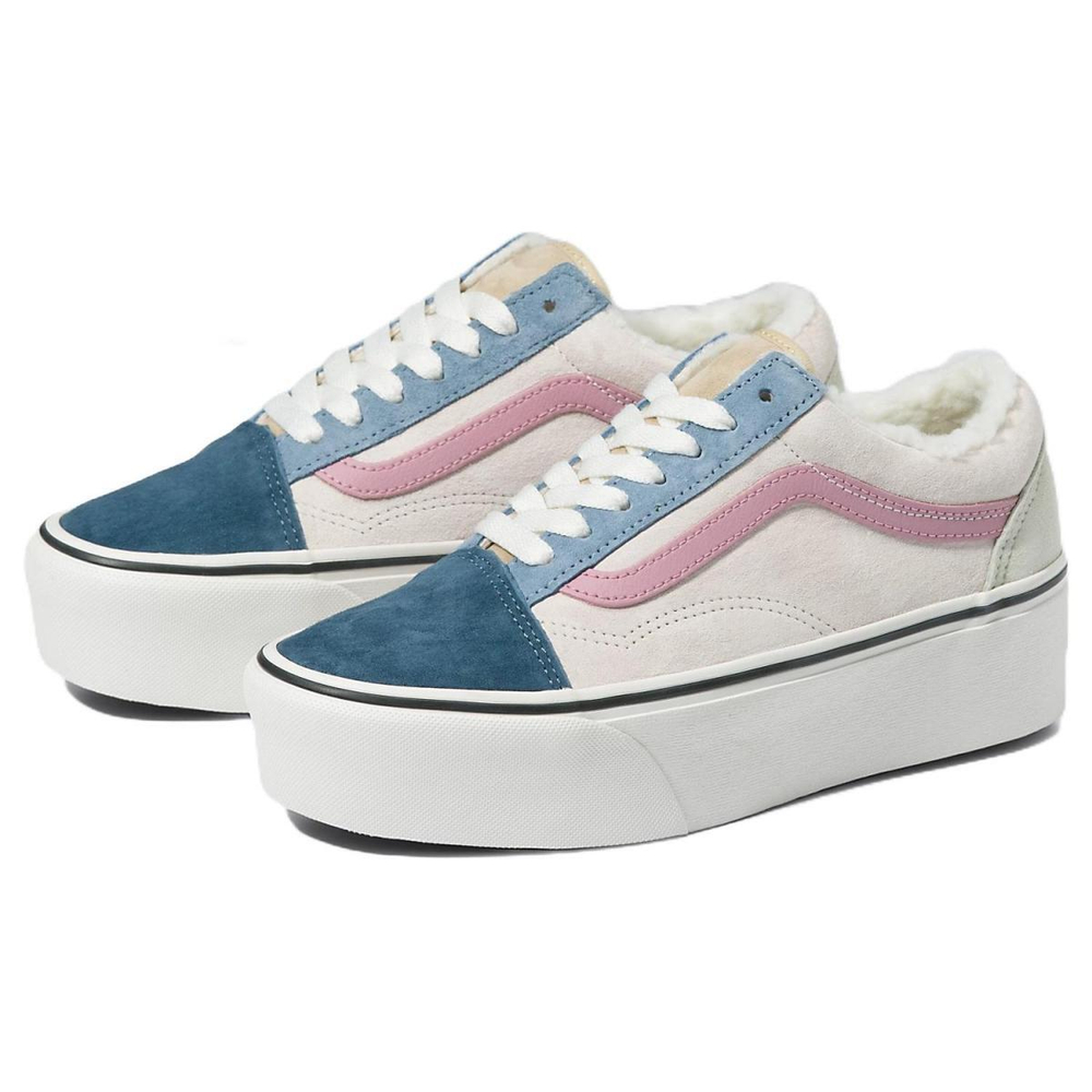 Vans Old Skool Pig Suede Sherpa Stackform