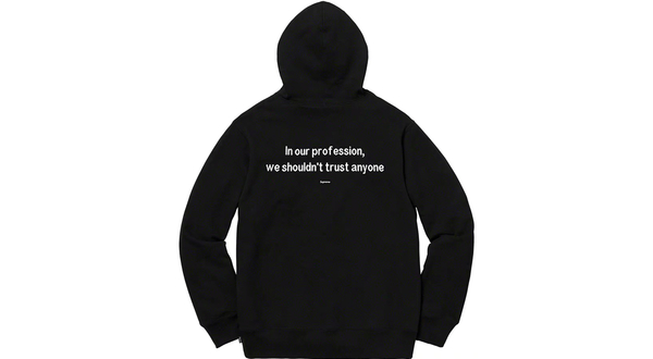 Supreme FW18 The Killer Hooded Sweatshirt Black