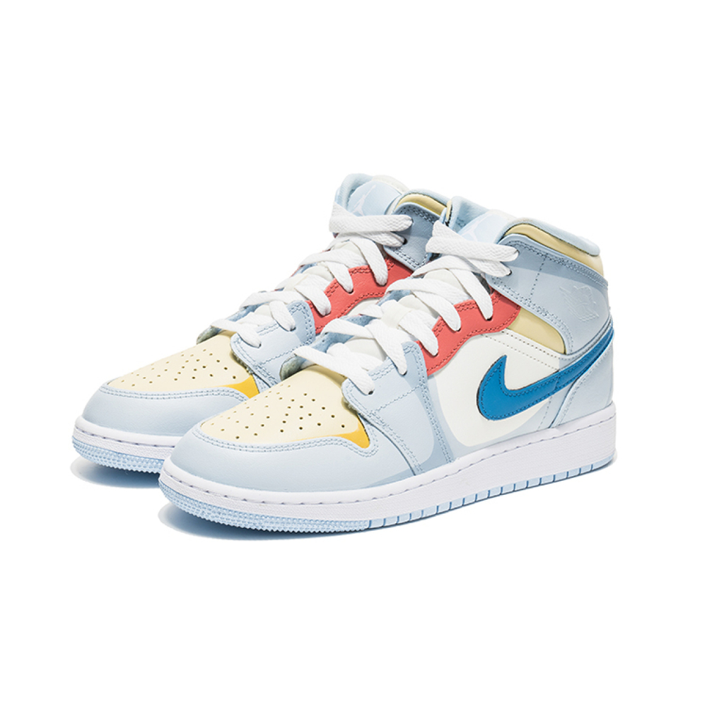 【 】 Jordan Air Jordan 1 Mid Kitty GS