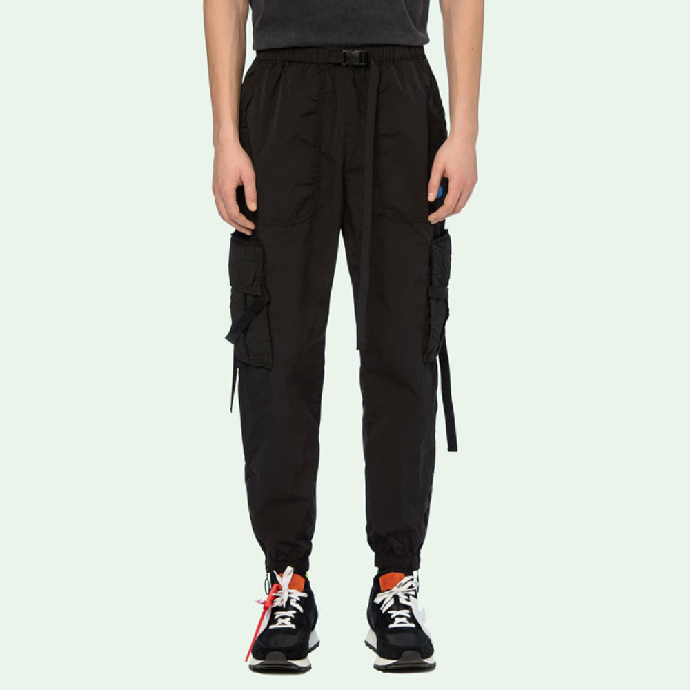 OFF-WHITE FW19 Orange Cargo Pants