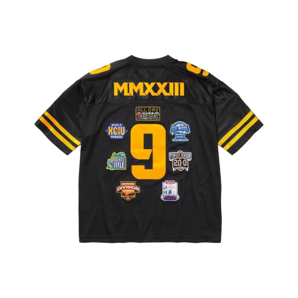 Supreme FW23 WEEK2 CHAMPIONSHIPS EMBROIDERED FOOTBALL JERSEY V