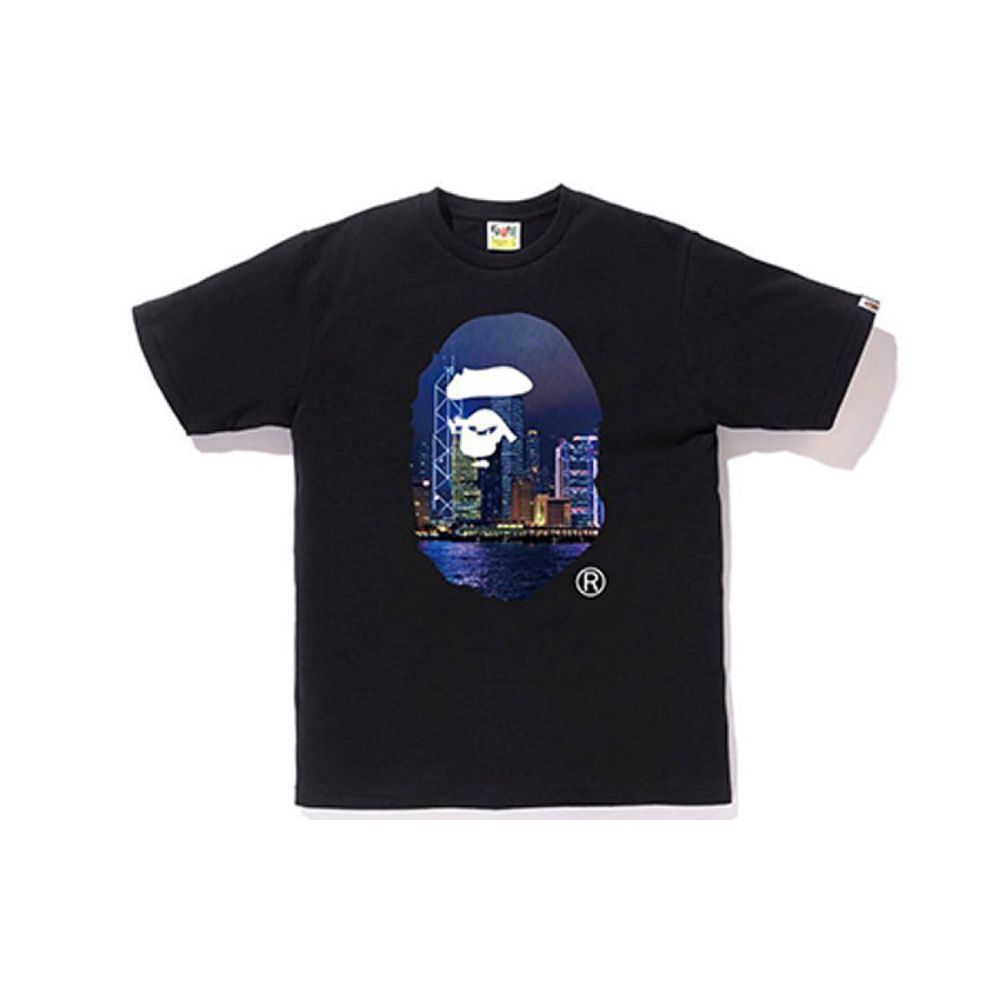 BAPE HongKong 13th Anniversary Big Ape Head Tee 13 T