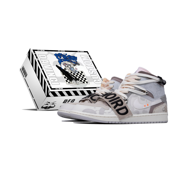【 】 Jordan Air Jordan 1 Mid SE Craft GS