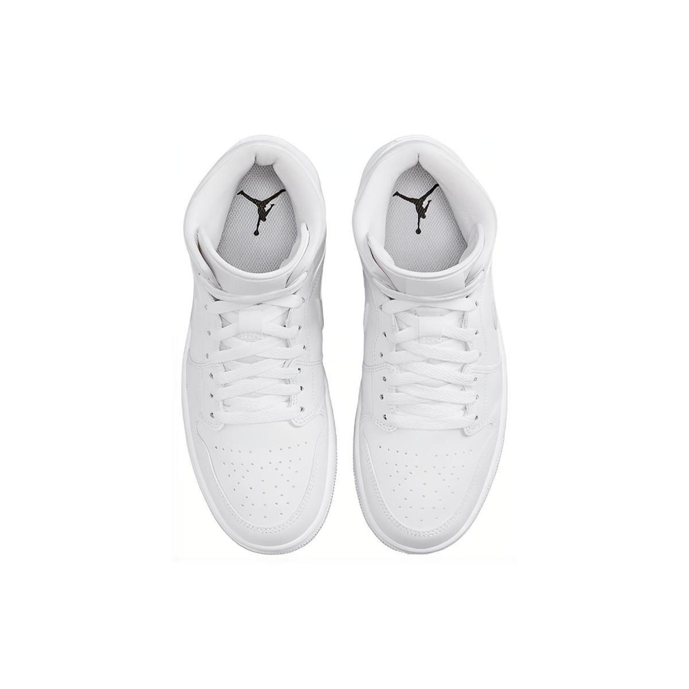 Jordan Air Jordan 1 Mid Triple White