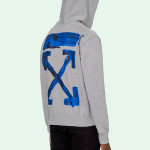 OFF-WHITE FW19 Acrylic Arrows Slim Hoodie