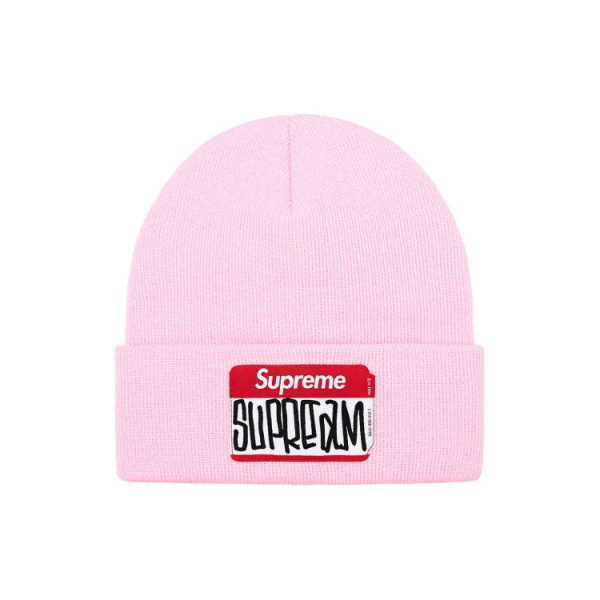 Supreme Week 7 Gonz Nametag Beanie
