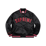 Supreme Week 8 x Mitchell & Ness Satin Varsity Jacket