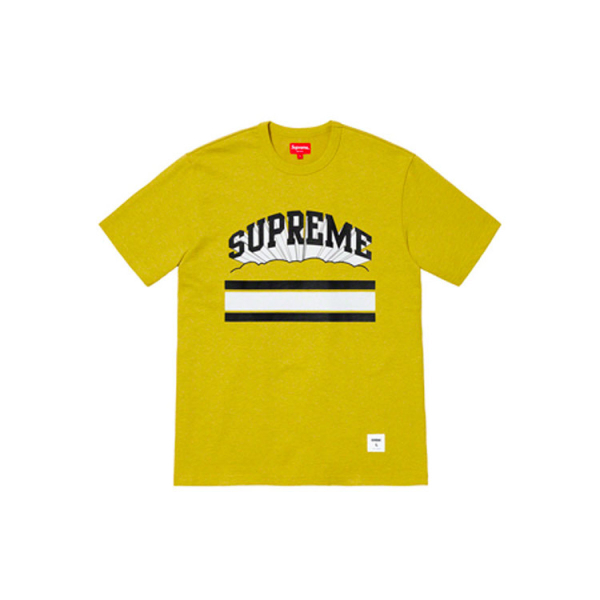 Supreme SS19 Cloud Arc Tee HealtherSulfur Logo T