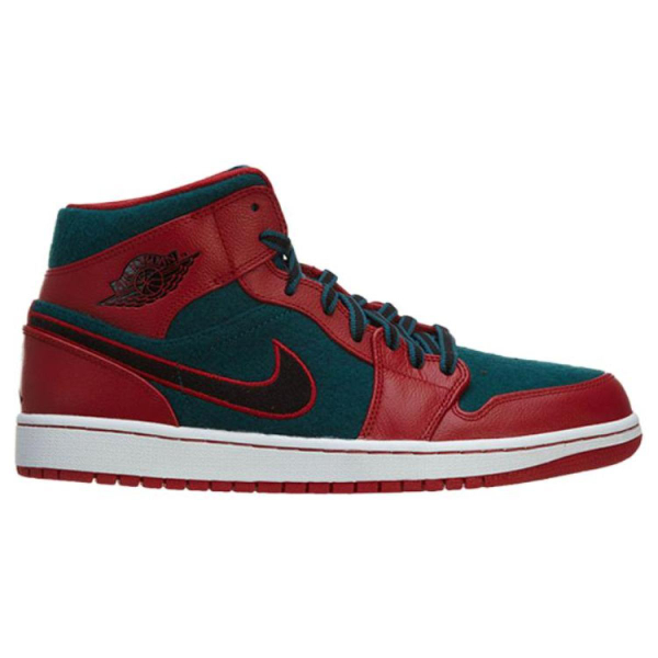 Jordan Air Jordan 1 Mid Gym Red/Black-Dark Sea