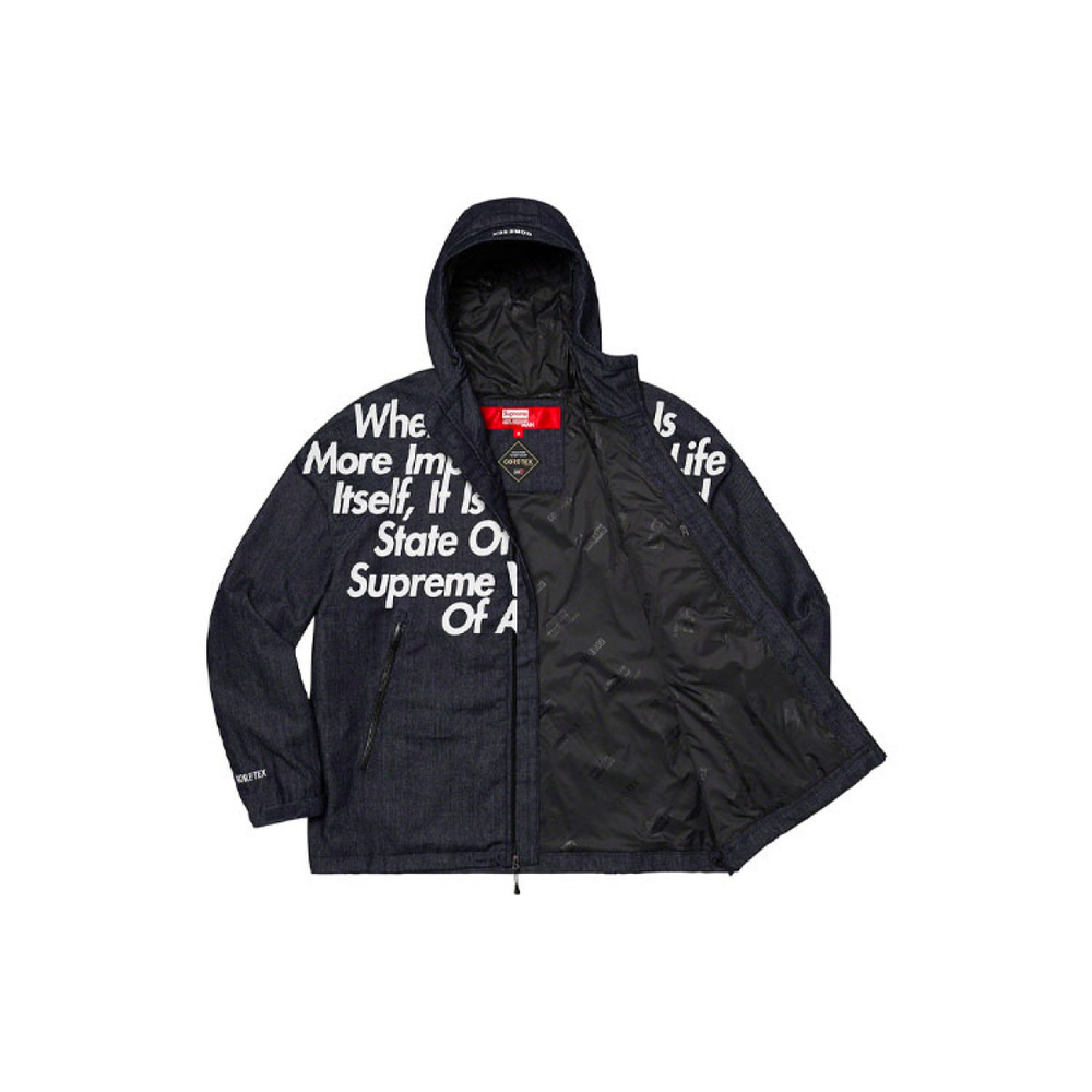 Supreme FW21 Week 11 x JUNYA WATANABE COMME des GARÇONS MAN GORE-TEX Denim Parka