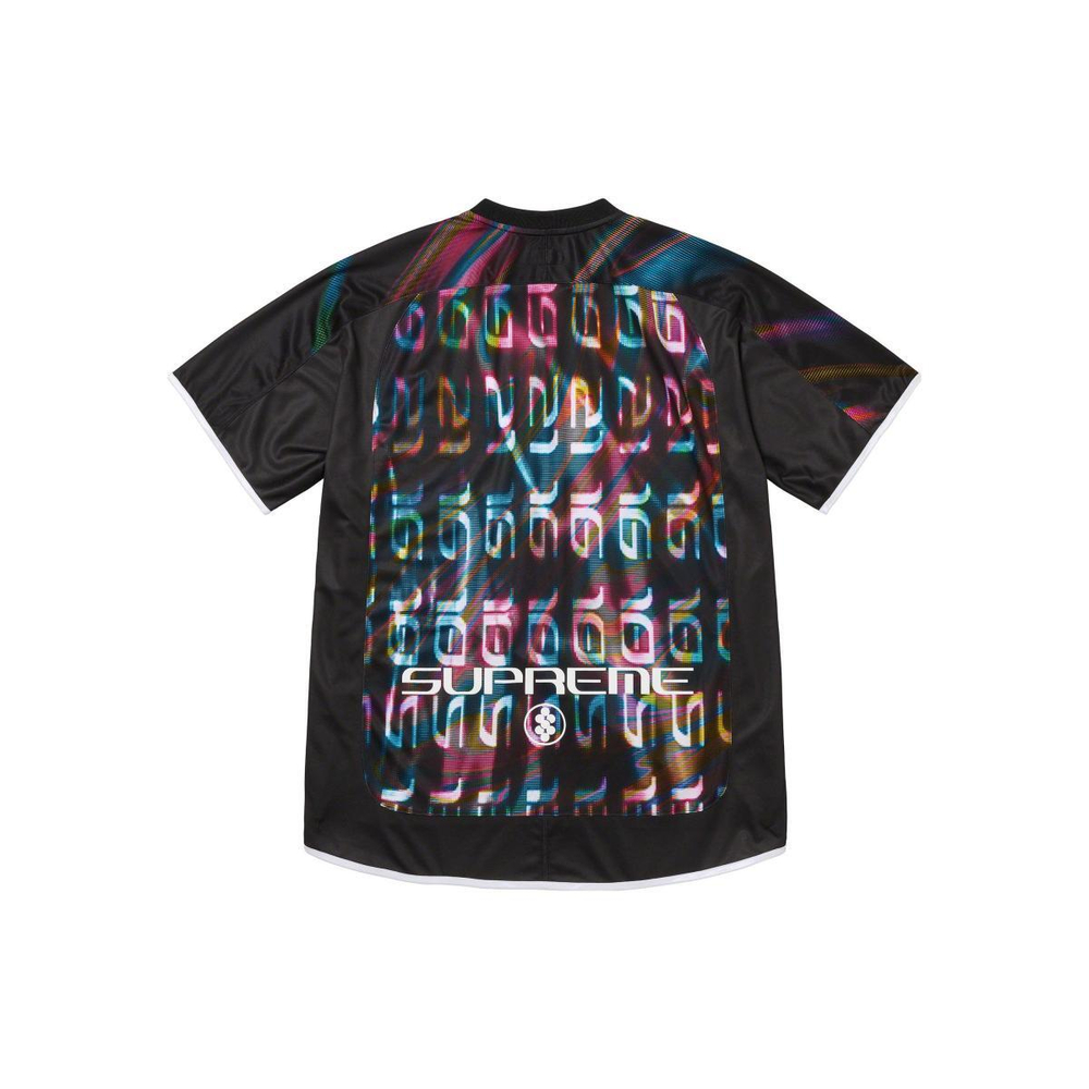 Supreme SS23 WEEK16 FEEDBACK SOCCER JERSEY logo