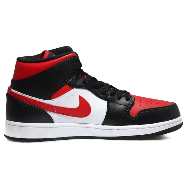 【 】 Jordan Air Jordan 1 Mid Bred Toe