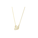 Swarovski Crystal Gold Plated Swan Necklace