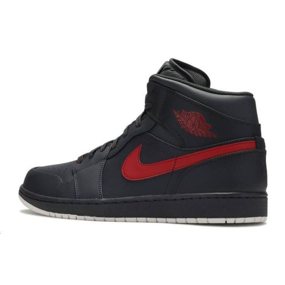 Jordan Air Jordan 1 Mid Anthracite Gym Red
