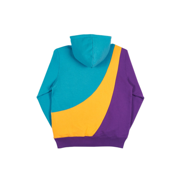 PALACE Sweeper Hood Teal/Gold/Purple