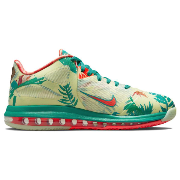 Nike Lebron 9 Low "White Lime and Bright Mango" 9 TPU 2022