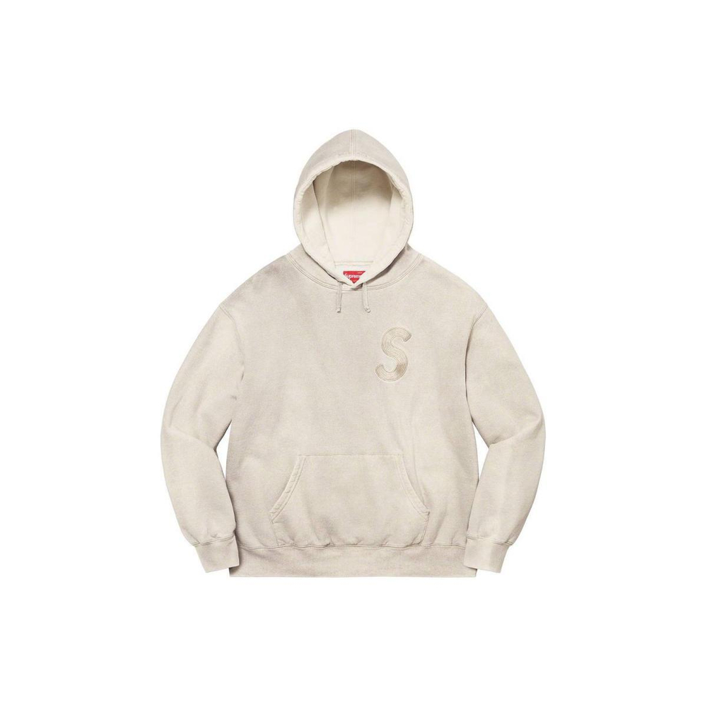 Supreme SS23 Week9 overdyed s logo hooded sweatshirt S