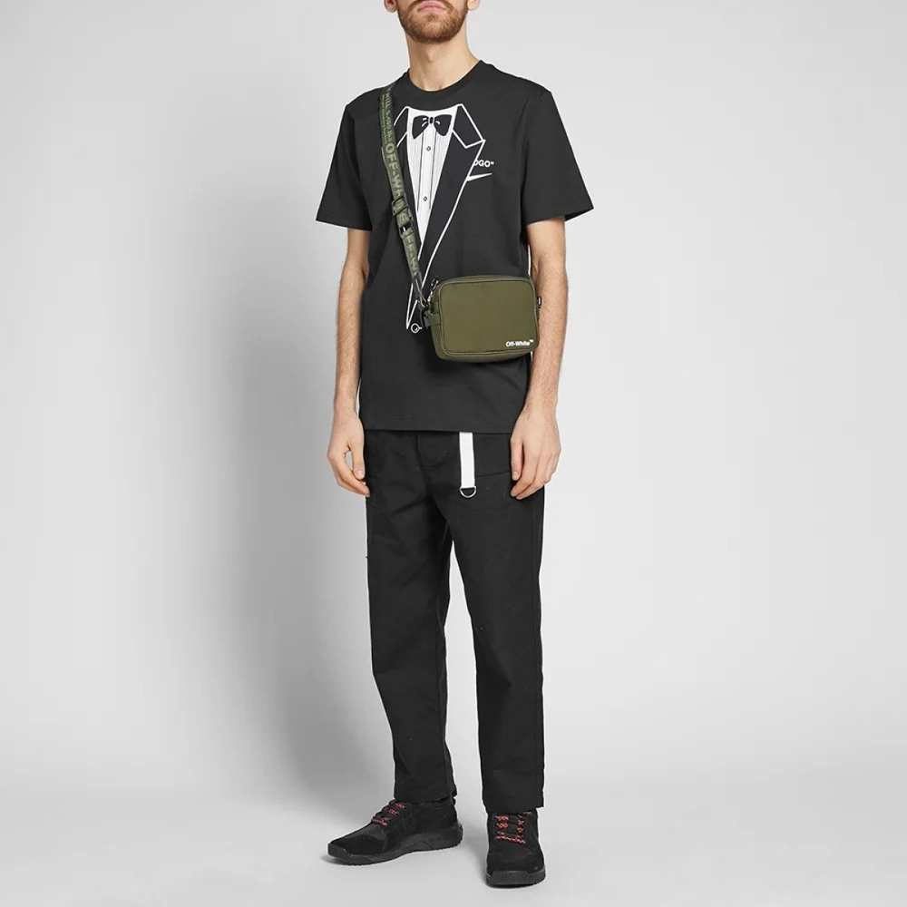 OFF-WHITE x Nike NRG A6 Tee Black logo T