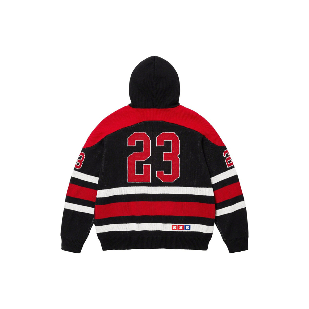 Supreme FW23 FW23 WEEK13 USA ZIP UP HOODED SWEATER