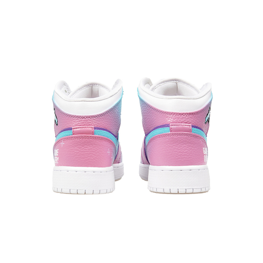 【 】 Jordan Air Jordan 1 Mid Triple White